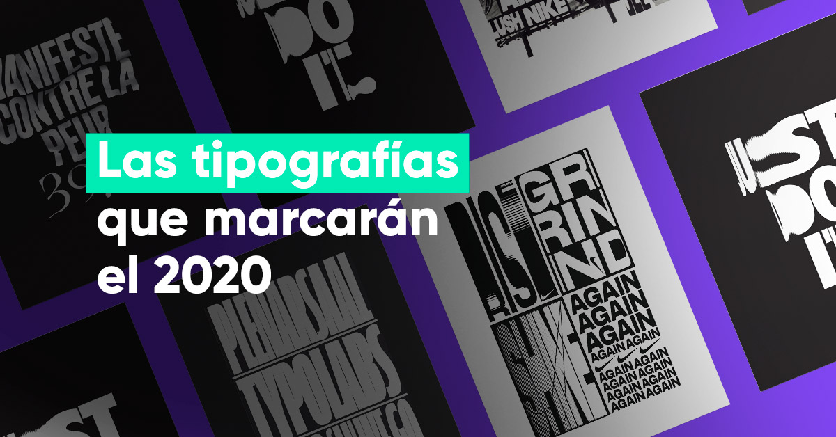 Los 10 tipos de letras que se convertirán en las más aclamadas en 2020