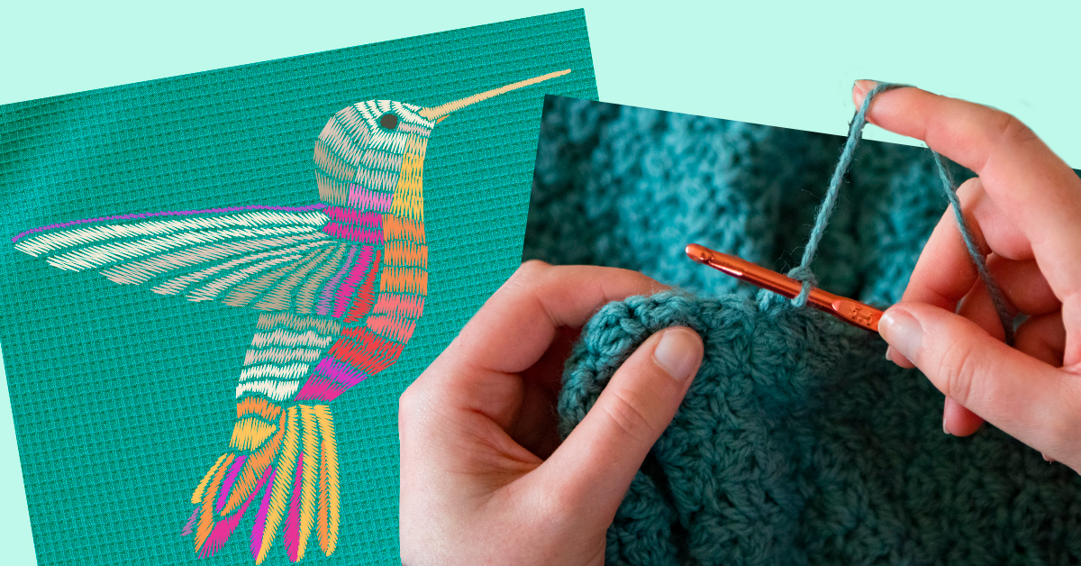 Lo tradicional está de vuelta: ¿Crochet o bordado?