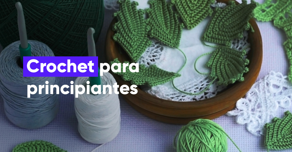 Puntos de crochet para principiantes (empieza tu proyecto hoy)