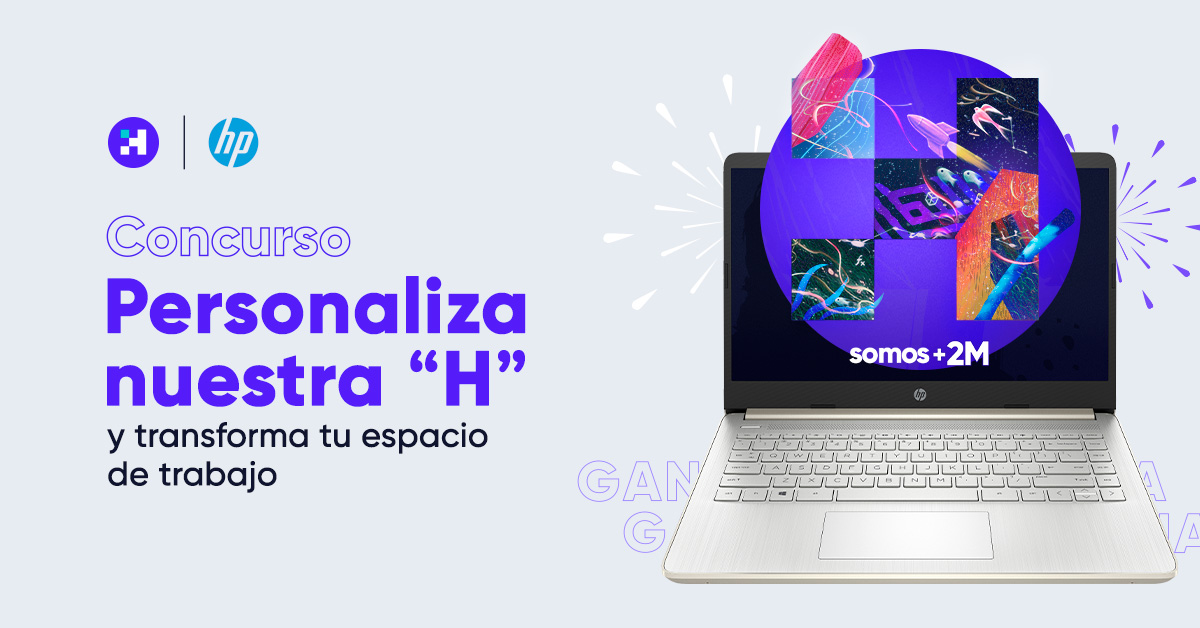Concurso #Crehana2M: ¡Personaliza nuestra H!