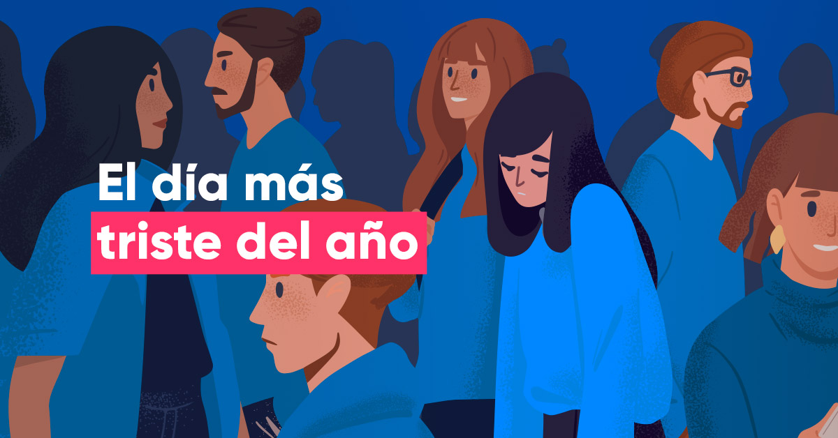 Blue Monday: ¿Por qué el tercer lunes de enero es el día más triste del año?
