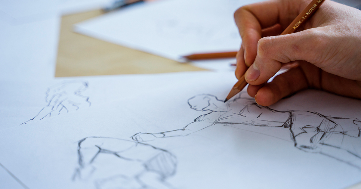 O que eu preciso para começar a desenhar?