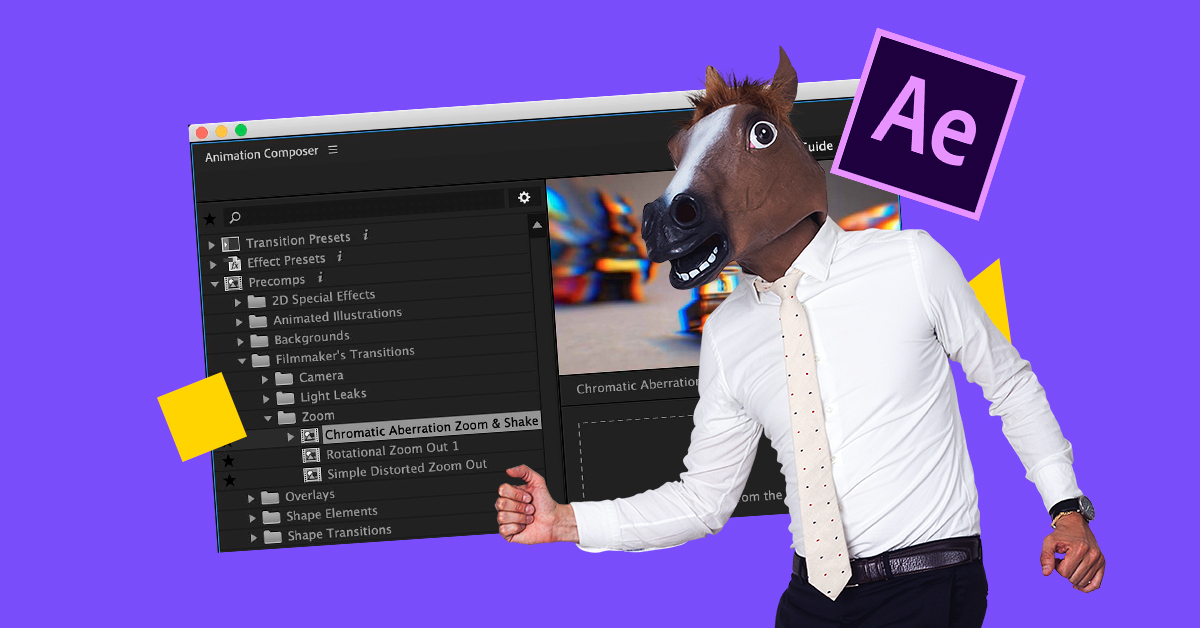 ¿Cómo obtener Animation Composer para After Effects?