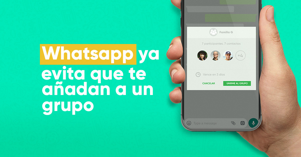 Ya podrás controlar en qué grupos de Whatsapp deseas estar