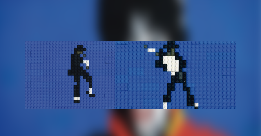 Stop Motion del baile de Michael Jackson