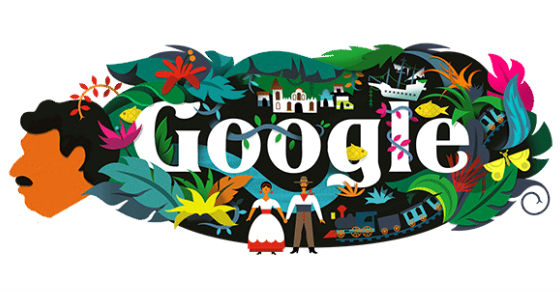 El Doodle de García Márquez que puede verse en 37 países ¿Está tu país en la lista?