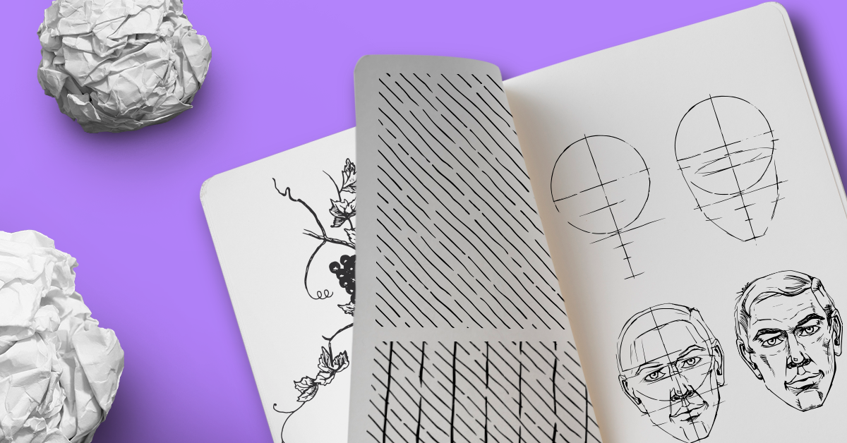 6 exercícios para desenhar passo a passo
