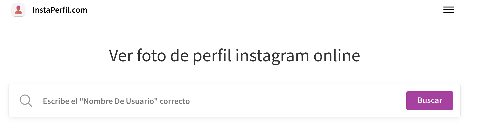 instaperfil