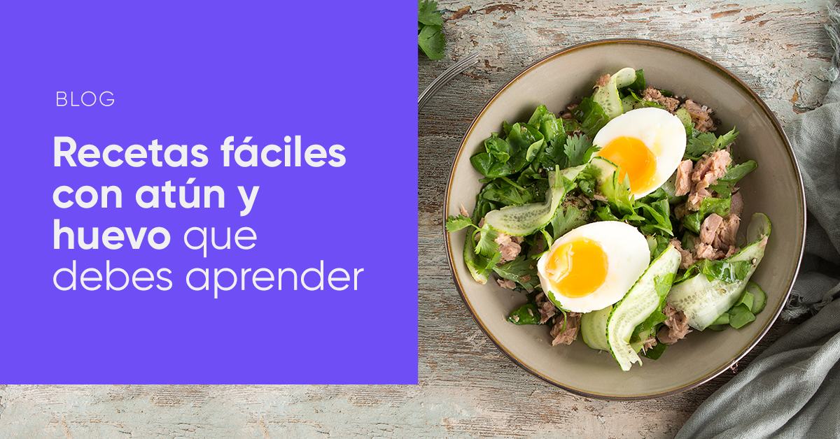 Recetas fĂĄciles con atĂșn y huevo que te harĂĄn ir a la cocina ahora mismo