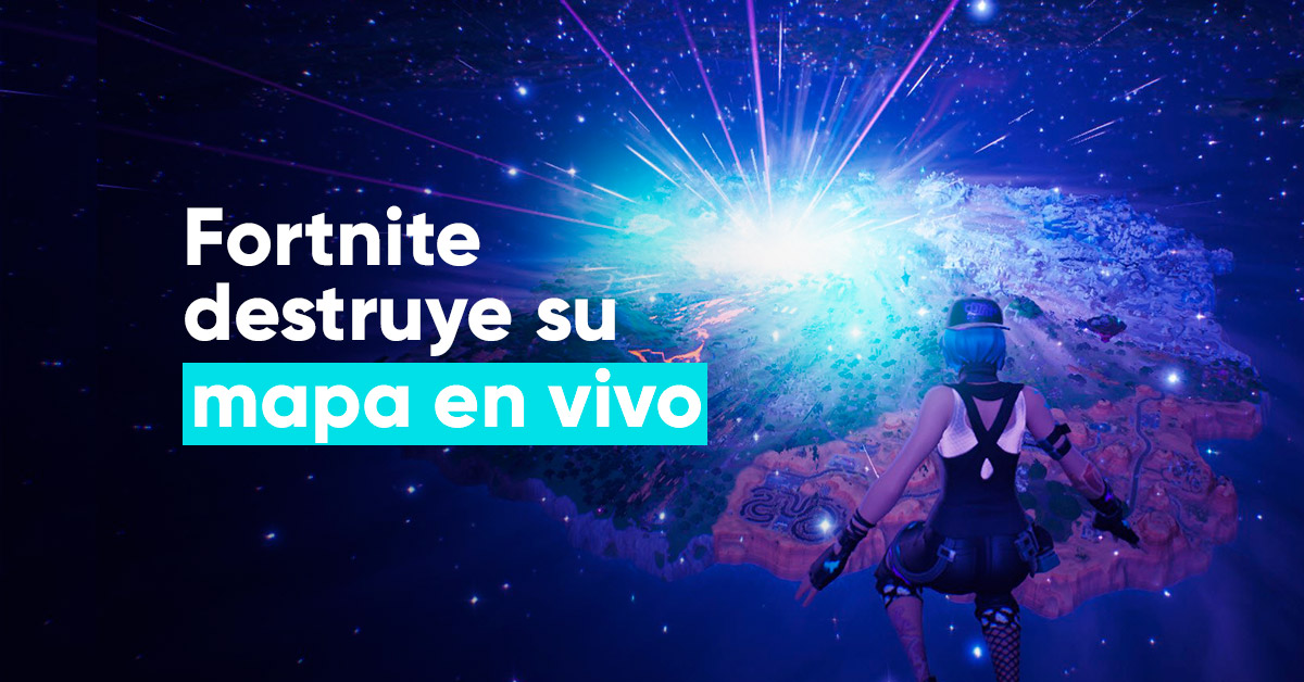 Un agujero negro destruye Fortnite, ¿es el fin del juego?