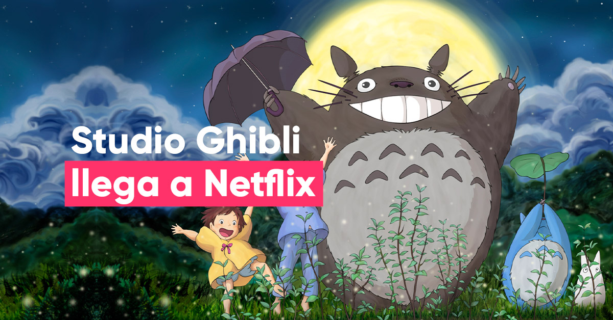 Studio Ghibli llega a Netflix