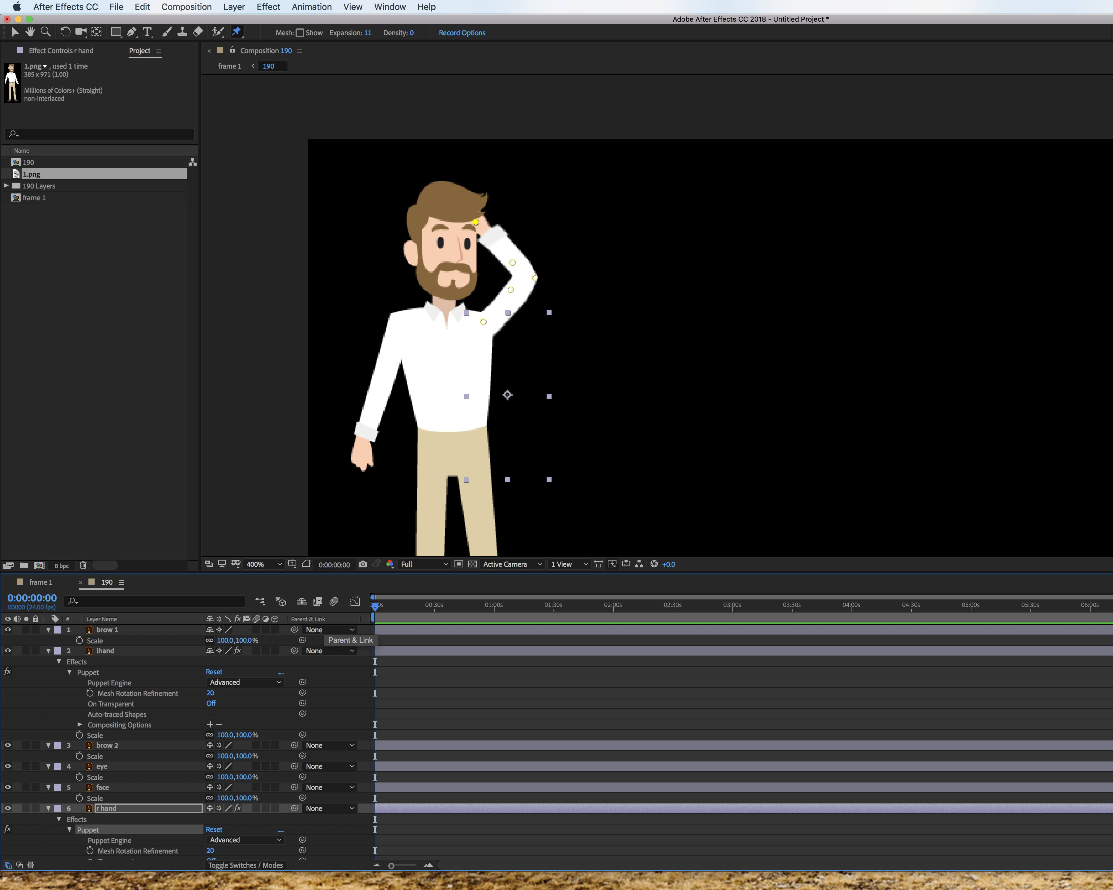Adobe After Effects Puppet Tool - BAAQZ