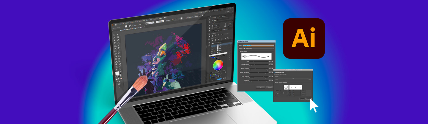 +300 pinceles para Illustrator gratis que no querrás compartir con nadie