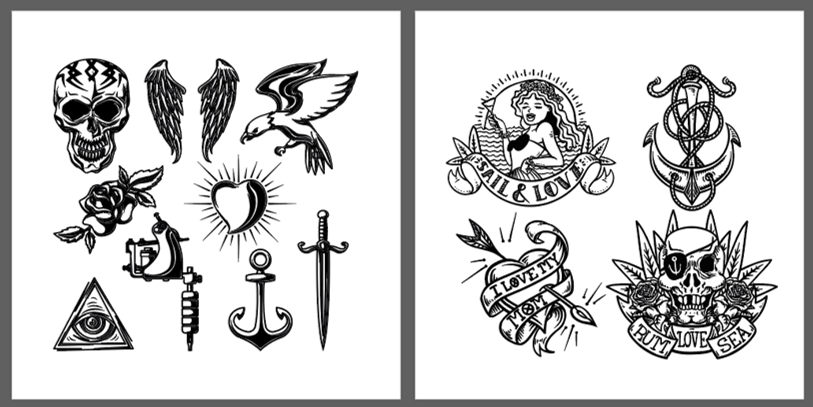 ✒️ Plantilla de tatuajes [GRATIS] | Crehana