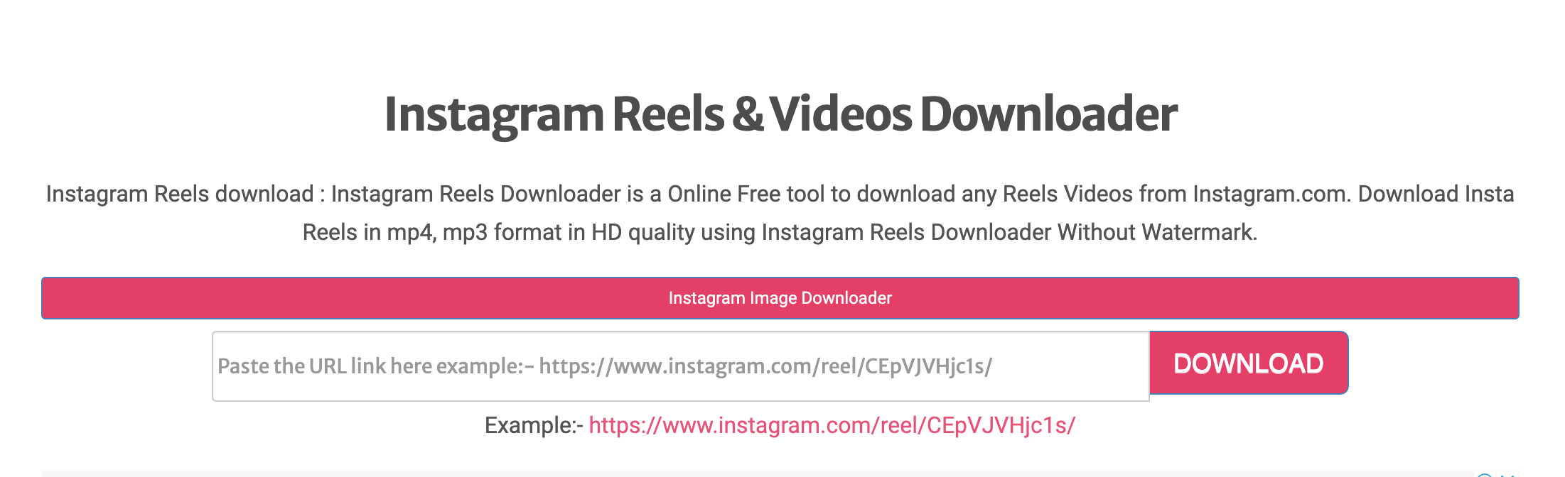 descargar instagram reels