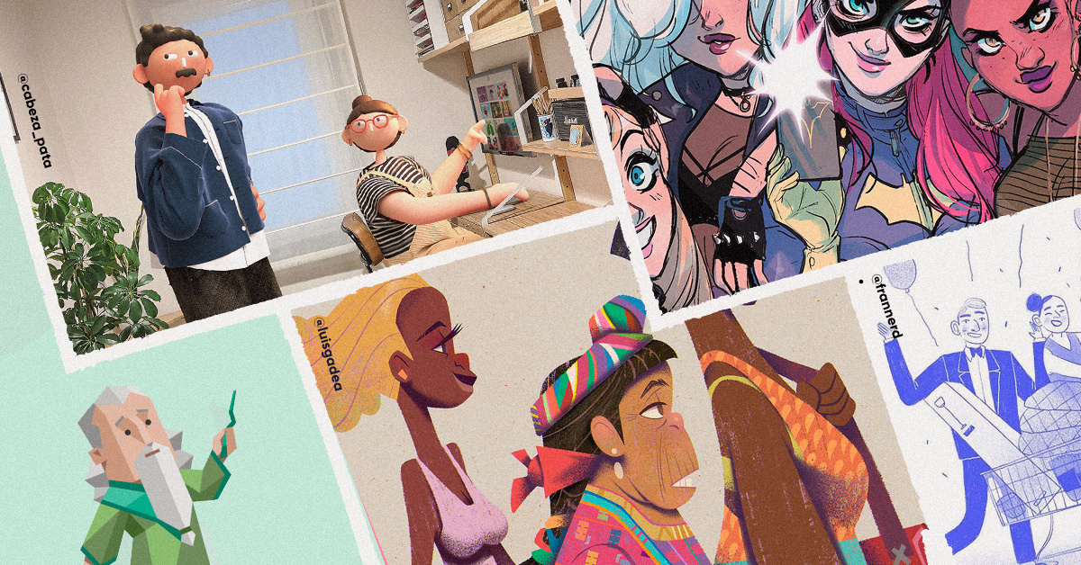 Tendencias de ilustración 2020