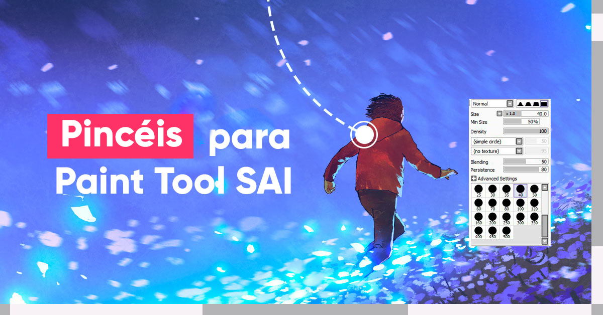 Pincéis para Paint Tool SAI: um guia com tudo o que você precisa saber