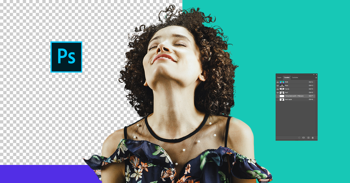 ¿Cómo calar una imagen en Photoshop? Amarás al cabello rizado