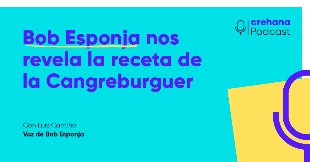 Bob Esponja nos revela la receta secreta de la cangreburguer