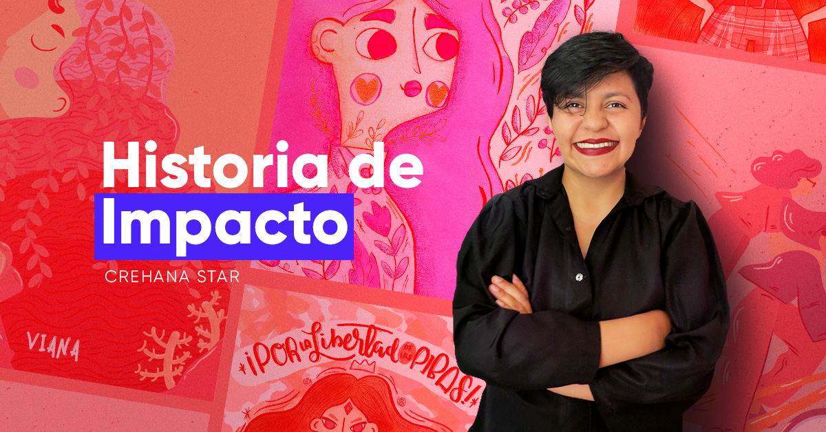 Descubre la historia de Viviana, la ilustradora que borró sus miedos y pintó sus sueños