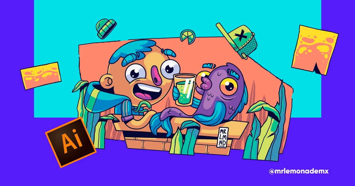 Cursos gratis de Adobe Illustrator para ilustrar los dibujos que guardas desde el kinder