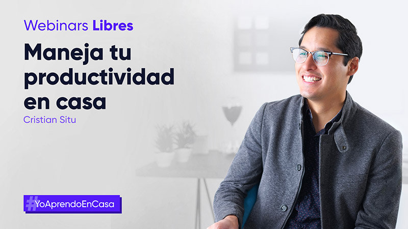 ¡Adiós, Pijama!: Webinar "Maneja tu productividad en casa"