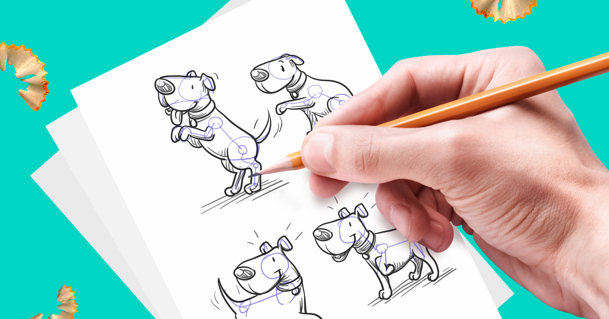 ¿Cómo dibujar un perro paso a paso? (y no perder el respeto de tu chihuahua)